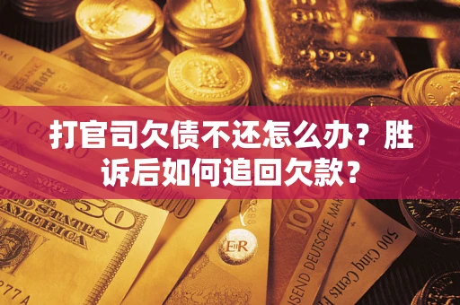 武汉打官司欠债不还怎么办？胜诉后如何追回欠款？