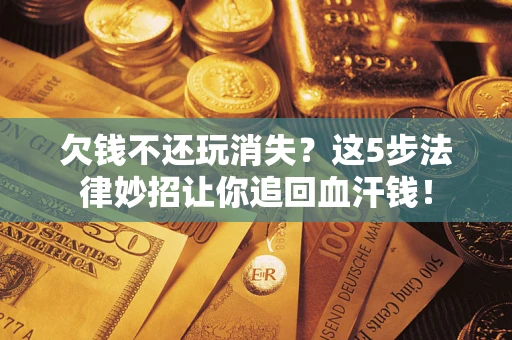 武汉欠钱不还玩消失？这5步法律妙招让你追回血汗钱！