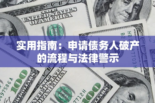 武汉实用指南：申请债务人破产的流程与法律警示