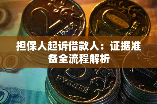 武汉担保人起诉借款人：证据准备全流程解析