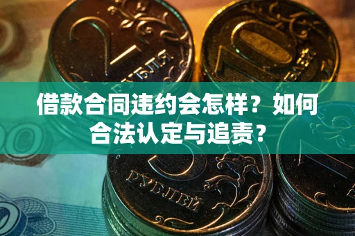 武汉借款合同违约会怎样？如何合法认定与追责？