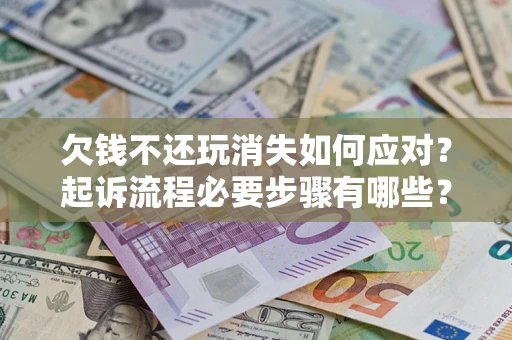 武汉欠钱不还玩消失如何应对？起诉流程必要步骤有哪些？